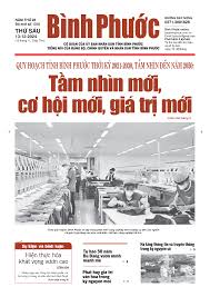 Quy hoạch tỉnh Bình Phước thời kỳ 2021-2030, tầm nhìn đến năm 2050