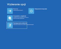 Obraz: Resetuj ten komputer w menu Odzyskiwanie Windows 11