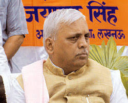 Ramapati Ram Tripathi. The BJP leadership had been scouting for a new party president in the state since May after Kesarinath Tripathi quit from his post in ... - INDIASCOPE-1_b_1967
