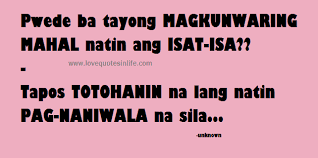 Hugot Love Quotes for Heartbroken - Tagalog | Love Quotes in Life via Relatably.com