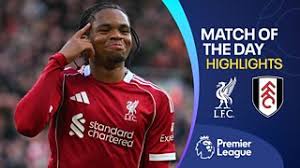 Liverpool get back winning ways with a win over Fulham at Anfield