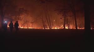 ‘Growing to dangerous sizes’: State issues warning as nearly 50 active 
brush fires burn in Mass.