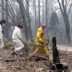 Troops sift through ruins California