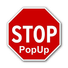 Risultati immagini per sicurezza google chrome pop up