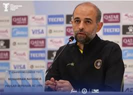 نویدکیا: مبارک الاهلی، آماده لیگ برتر می‌شویم!