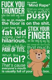 Funny Ted The Movie Quotes | ted movie bear movie yolo fish ... via Relatably.com
