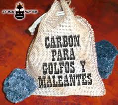 Resultado de imagen de Reyes Magos con carbon para el gobierno