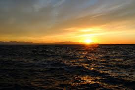 Image result for water and sunrise
