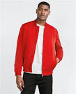 Mens red bomber jacket