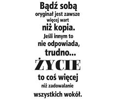 Obraz: Bądź sobą