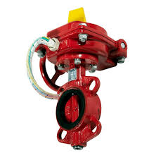 Wafer end butterfly valve dn100 - sprinkler butterfly val...