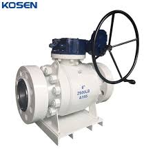 High Pressure Trunnion Ball Valve, API 6D, A105, 6 IN ...