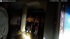 Body cam footage of fraternity hazing incident