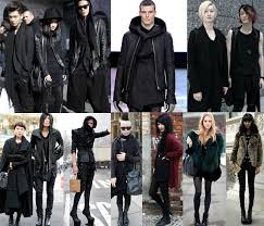 Image result for goth fashion