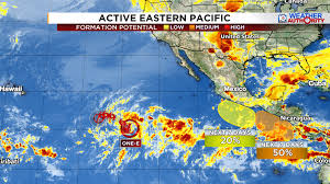 Eastern Pacific hurricane season ramps up as the Atlantic stays dormant