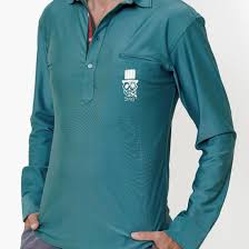 UPF 50+ Men UV Protection Polo Shirt - Indian Green – So Chic on the Beach