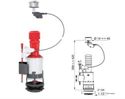 Wirquin Jollyflush Replacement Dual Flush Cistern Valve ...