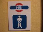 Restroom signs photos - m