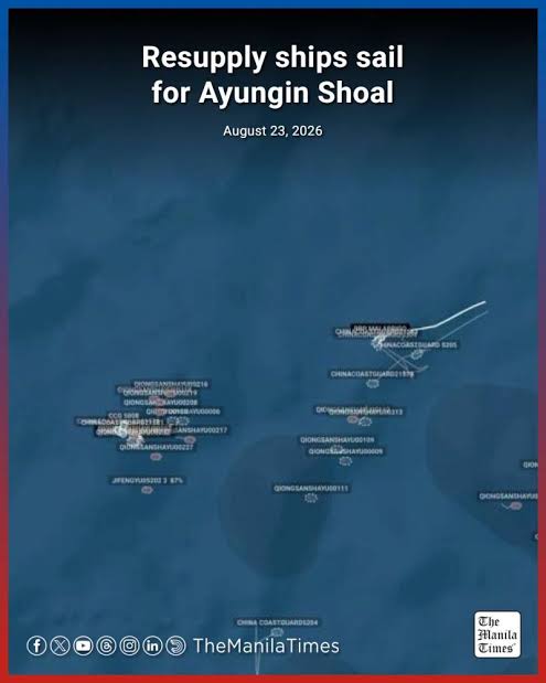 Philippines appeared to conduct resupply mission over weekend for military outpost aboard BRP Sierra Madre at Second Thomas Shoal; SeaLight monitoring flags activity
