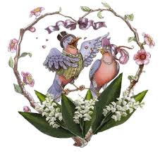 Résultat de recherche d'images pour "dessins chat et muguet"