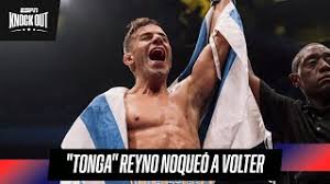 ¡Otra victoria! Gastón 'Tonga' Reyno noquea en boxeo sin guantes