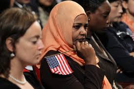 Sally Hassan Napolitano Presides Over Naturalization Ceremony In Washington. Source: Getty Images. Napolitano Presides Over Naturalization Ceremony In ... - Sally%2BHassan%2B9Cf5x_rHKiNm