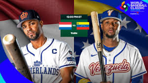 Netherlands vs. Venezuela in 2026 World Baseball Classic