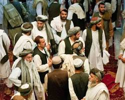 Traditional Pashtun attire in Kandahar