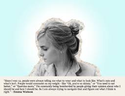 Emma Watson Celebrity Quotes | the perfect line | We Heart It ... via Relatably.com