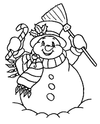 Image result for coloring book snowmen