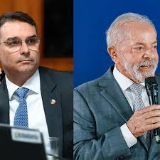 Pesquisa de empresa mexicana com Flávio e Lula empatados não consta no TSE