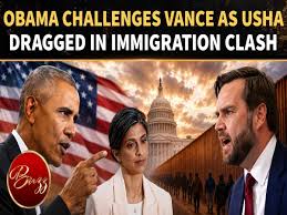 Obama Takes Aim At Vance Over Wife Usha's Immigrant Roots In Explosive Citizenship Clash