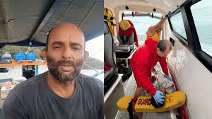 'Vi a pessoa na água', conta pescador que resgatou mulher em Ilhabela