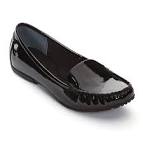 Patent leather loafers ladies