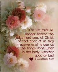 Image result for 2 corinthians 5:10 kjv