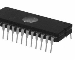 Gambar Erasable and Programmable Read Only Memory (EPROM) chip