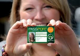 Newport University Student Gemma Aubrey, 21, proudly shows off her passport after becoming the first recipientof a UKBus Concessionary Smart Card - smart-card-1