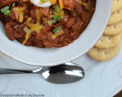 Reindeer Sausage Chili