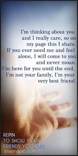 I care quotes friendship quote inspirational inspiration support ... via Relatably.com