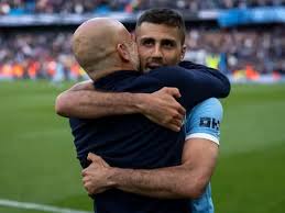 Rodri’s classy seven-word tribute to Pep Guardiola after Spain World Cup triumph