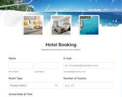 hotel booking website screenshotの画像