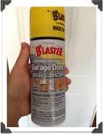 Garage door spray