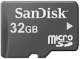 SanDisk 32GB MicroSDHC High Speed Class 4 Card with MicroSD