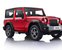 Image of Mahindra Thar car