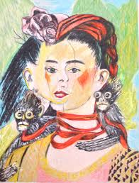 ... Drawings of Frida Kahlo, Coral Reefs and more art by Susanne Reichling, ...