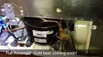 Refrigerator compressor is running and is not cold