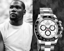 Kevin Durant's watch collection