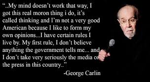 25 Wise Quotes From George Carlin | Inspirationfeed via Relatably.com