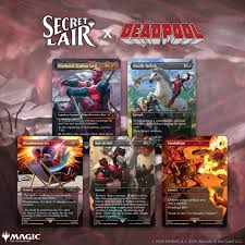 MTG Secret Lair Announces Crossover With Marvel’s Deadpool