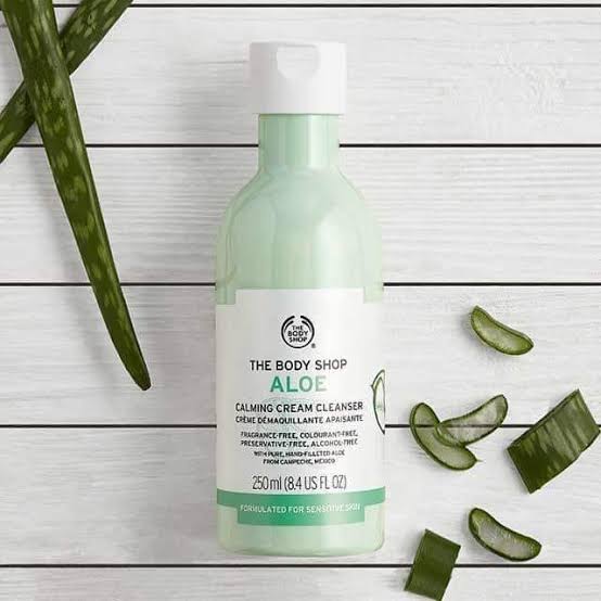 ريحانه-Raihana - THE body shop Aloe غسول الصبار الكريمي من ...